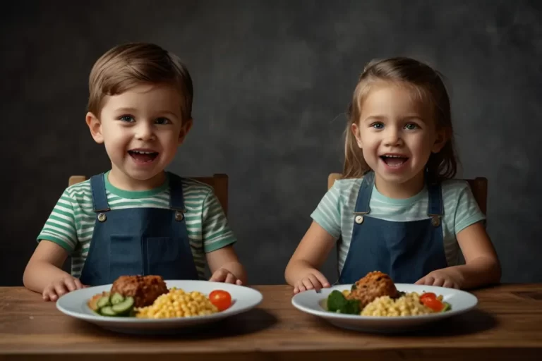 Almoço para crianças picky eaters