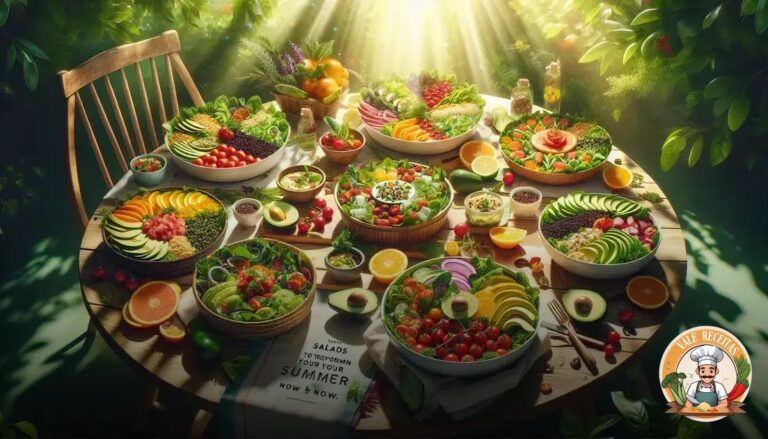 Saladas veganas que vão transformar seu verão agora