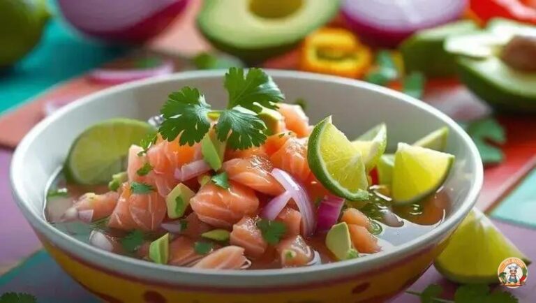 Ceviche de Salmão: Uma Delícia Refrescante