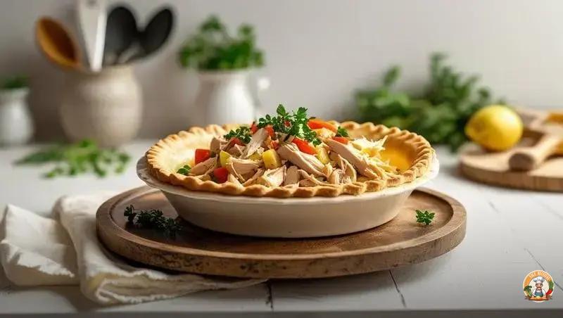 torta de frango low carb