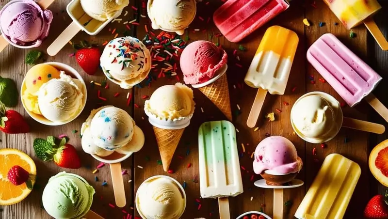Doces gelados imperdíveis