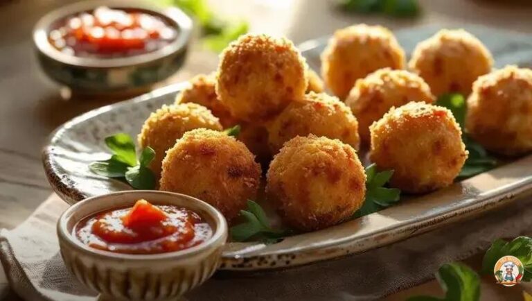 Petiscos Fáceis: Bolinhas de Queijo Crocantes