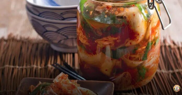 receita de kimchi vegano