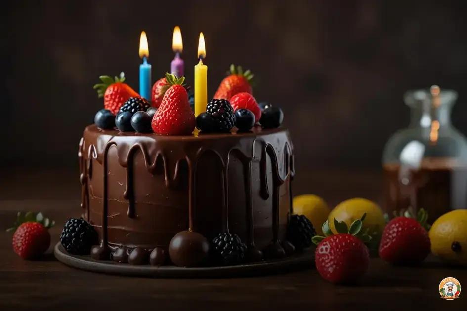 receita de bolo de aniversário de chocolate fácil