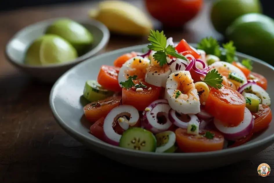 receita de ceviche fresco fácil