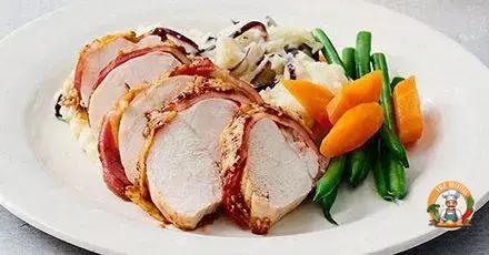 receita de frango envolto em bacon