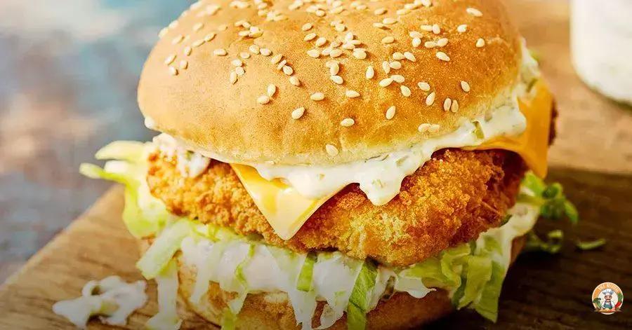 hambúrguer de peixe na air fryer