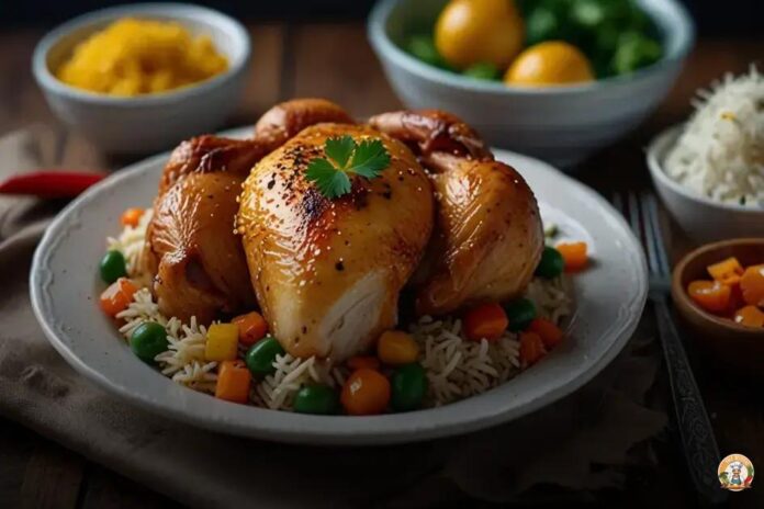 jantar rápido e fácil de frango