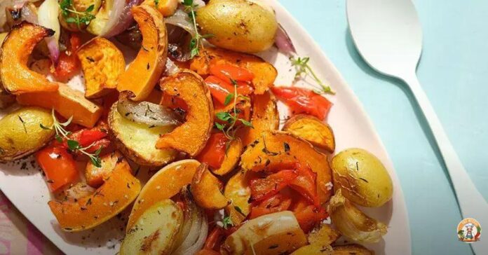 receita de legumes na air fryer