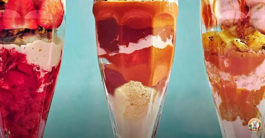 receita de sundae de chocolate e amendoim