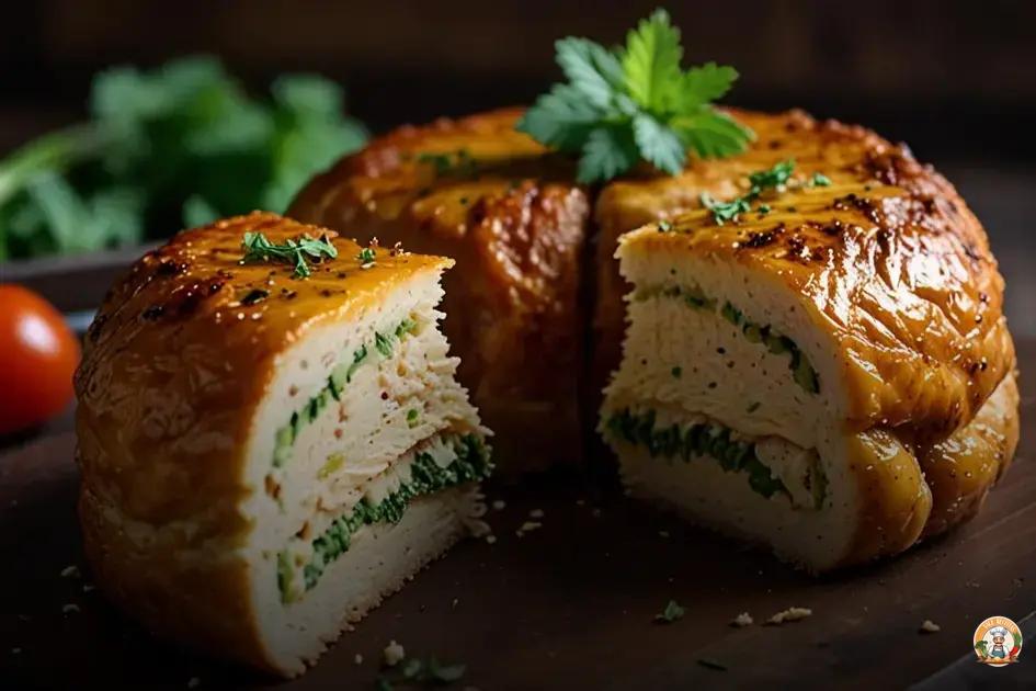 torta de frango de liquidificador fácil