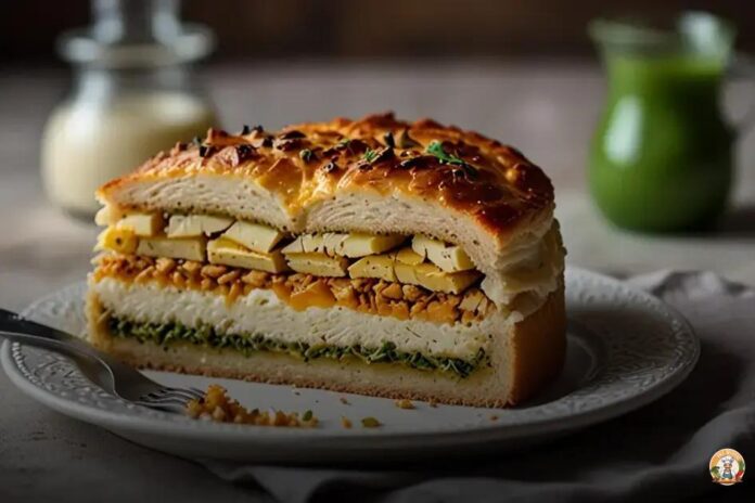 torta de frango de liquidificador fácil e rápida
