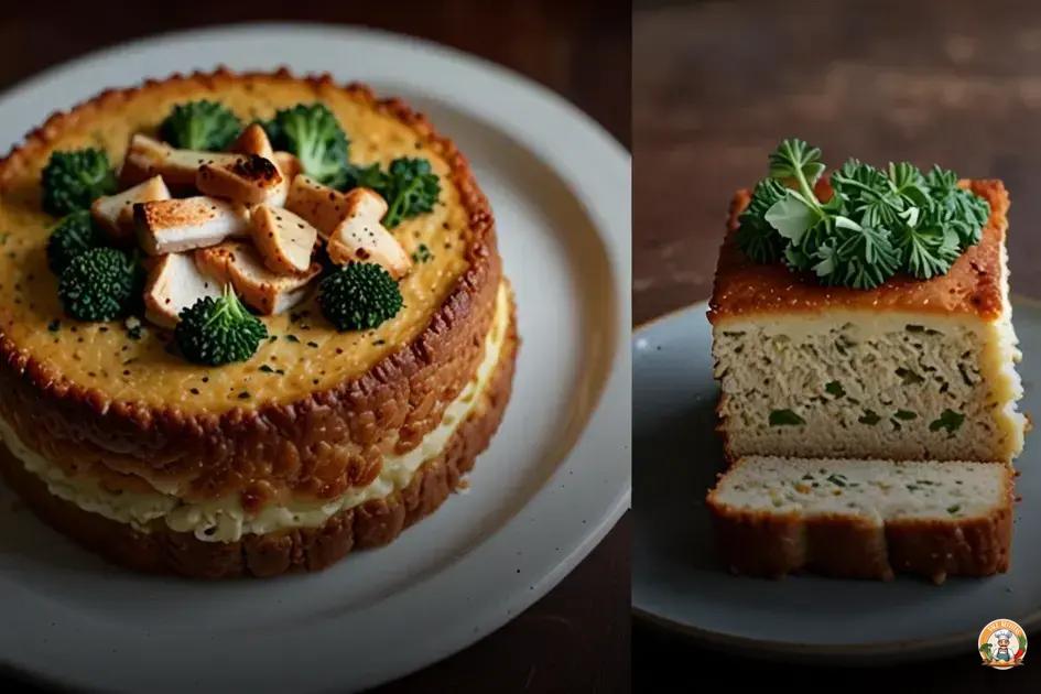 torta de frango low carb fácil