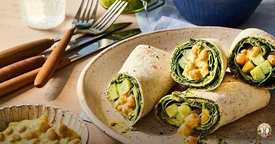 wraps veganos