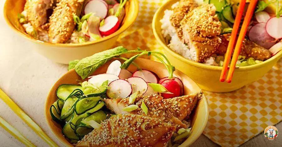 receita de bowl de arroz com mackerel e miso