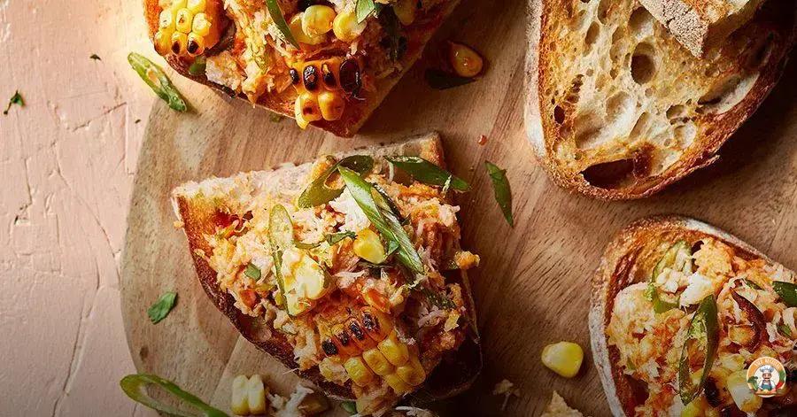 receita de milho grelhado com caranguejo