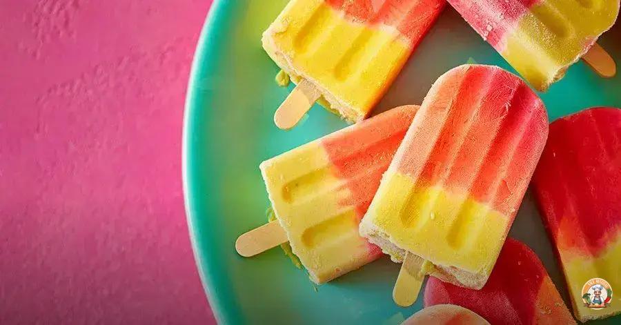 receitas de picolés saudáveis