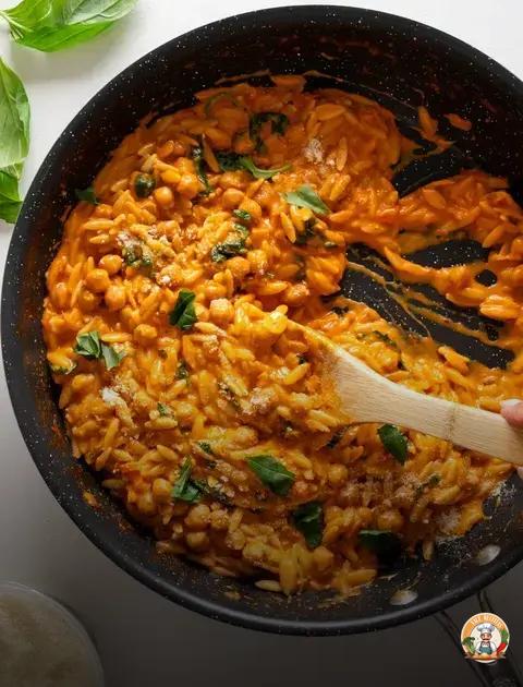 receita de grão-de-bico com orégano