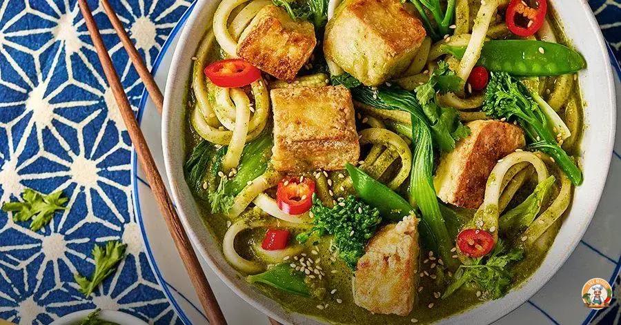 receita de tofu com macarrão