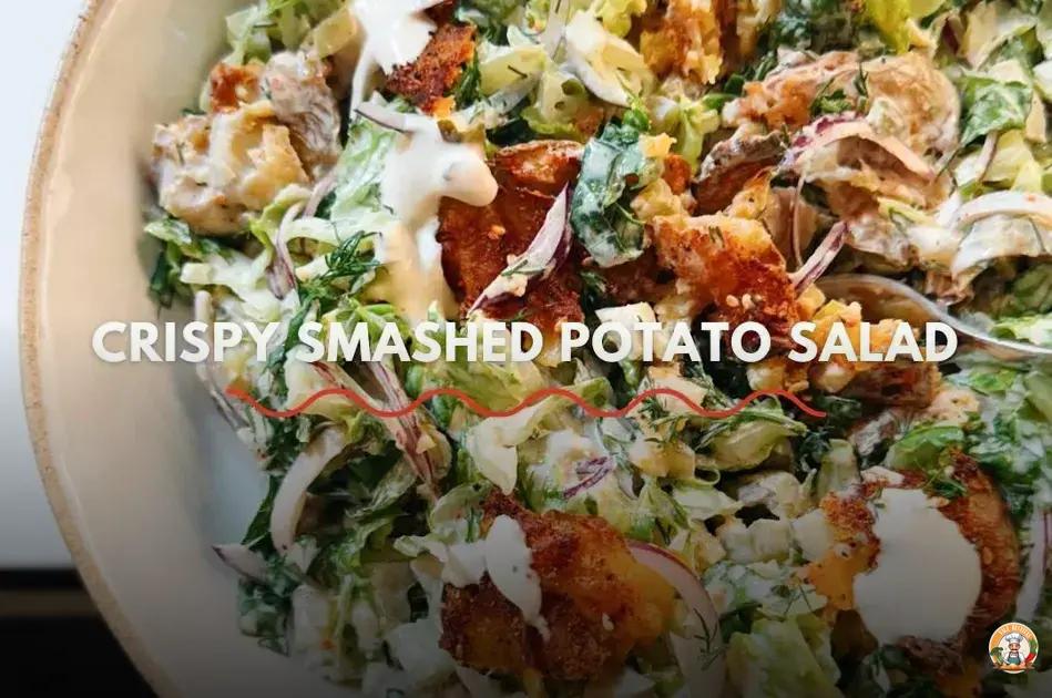 salada de batata crocante