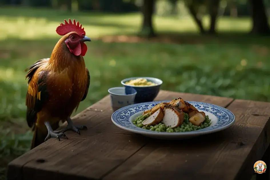 Lanche saudável de frango grelhado com abacate