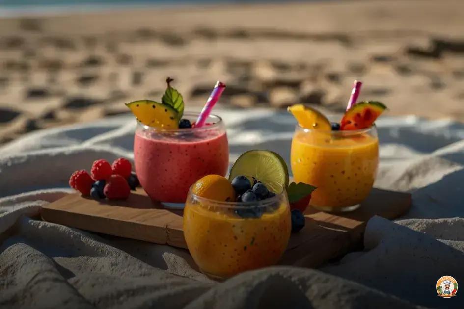 melhores coquetéis de frutas