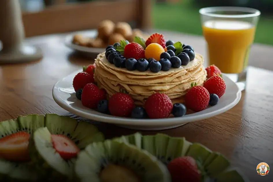 panquecas saudáveis de aveia