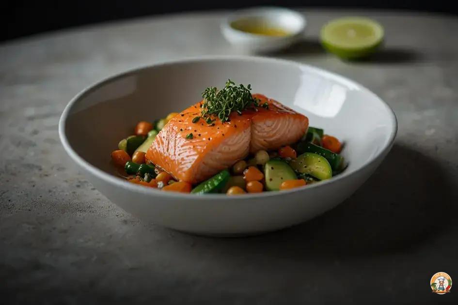 receita de salmão grelhado fácil