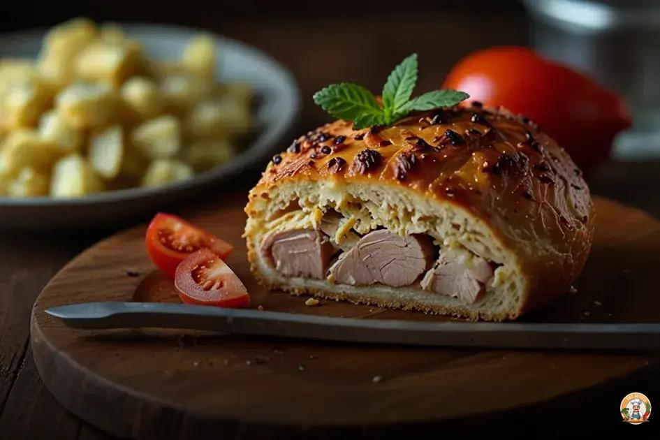 torta de frango rápida e fácil