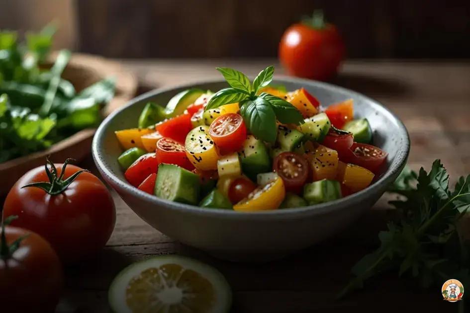 saladas veganas refrescantes e saudáveis
