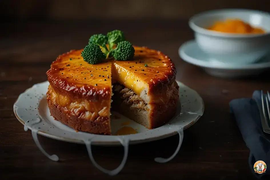 torta de frango de liquidificador fácil