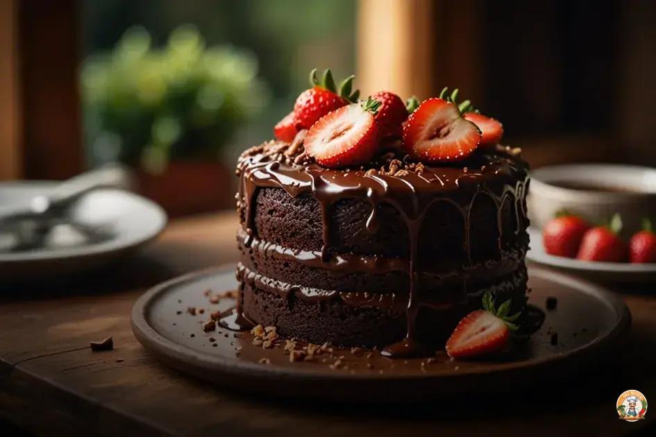 receita de bolo de chocolate fácil