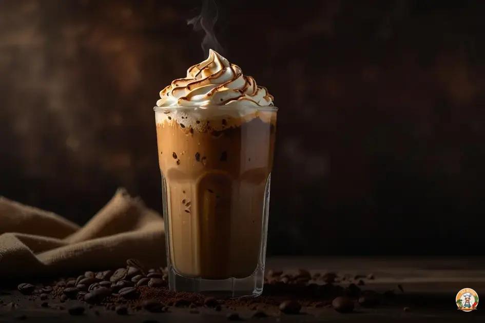 receita de café gelado cremoso