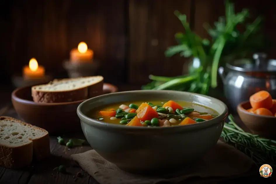 sopa de legumes saudáveis