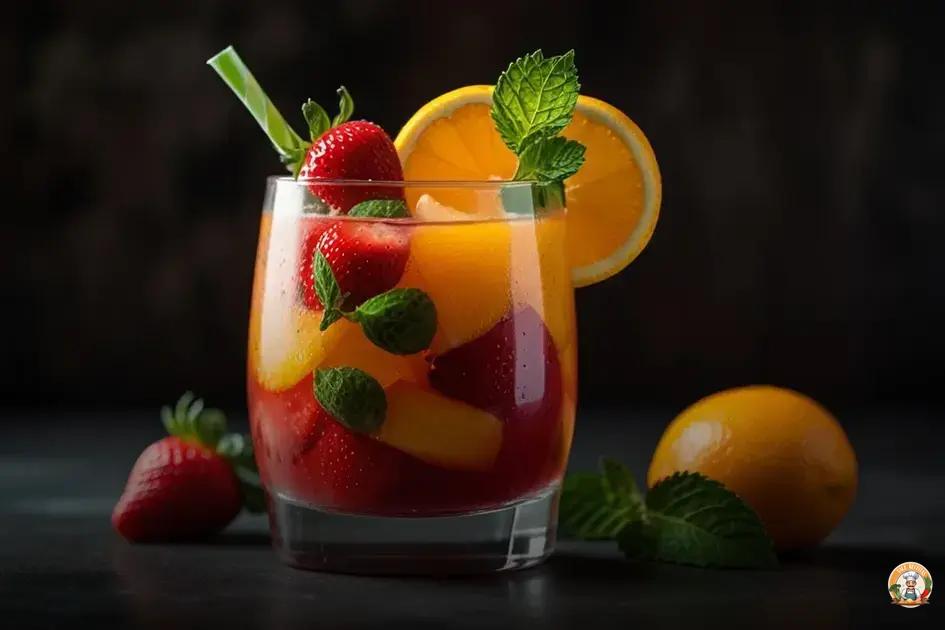 melhor receita de coquetel de frutas