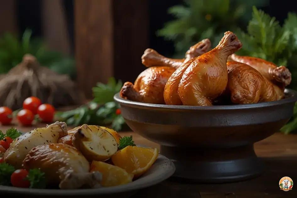 petiscos de frango crocante