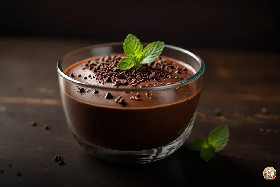 pudim de chocolate fácil e delicioso