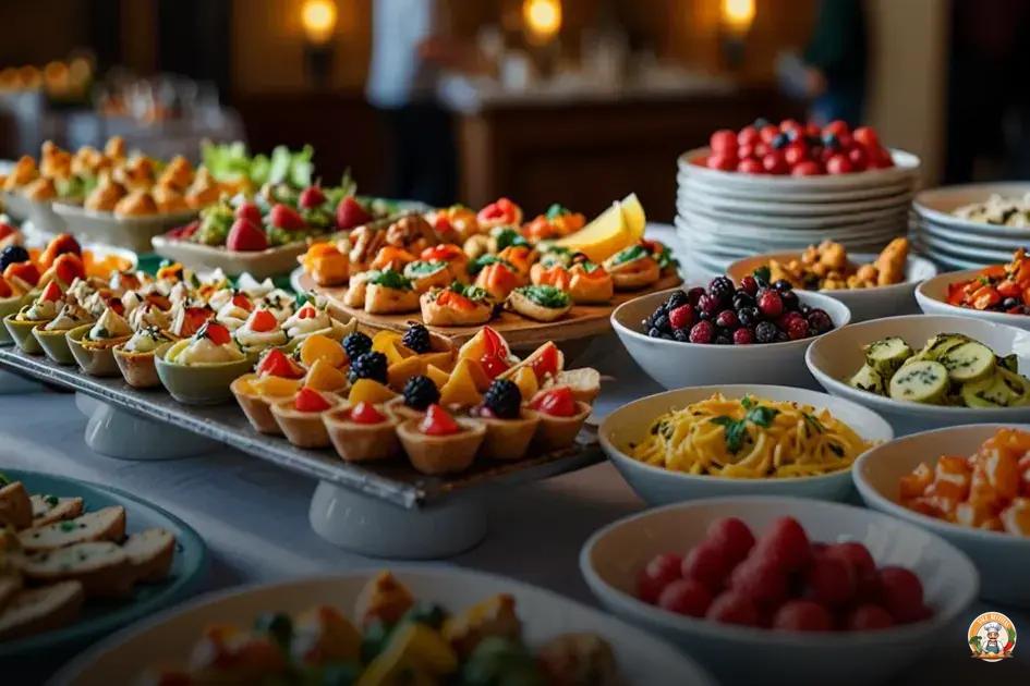 receitas de comidas de buffet fáceis