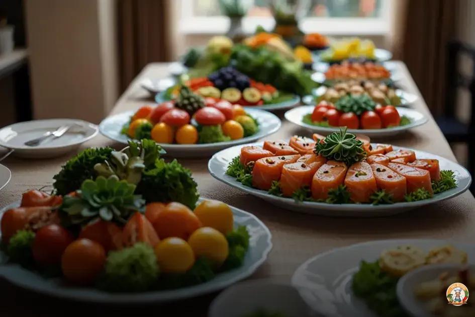 receita de salmão grelhado para buffet