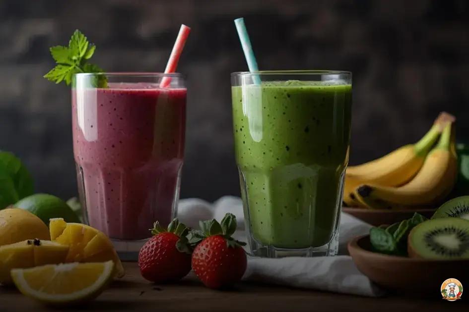 smoothie detox de frutas
