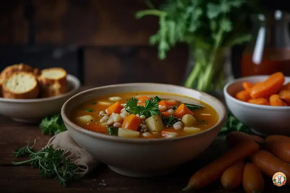 sopa de legumes saudável e fácil