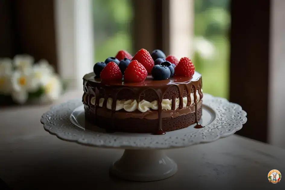 receita de torta de chocolate fácil