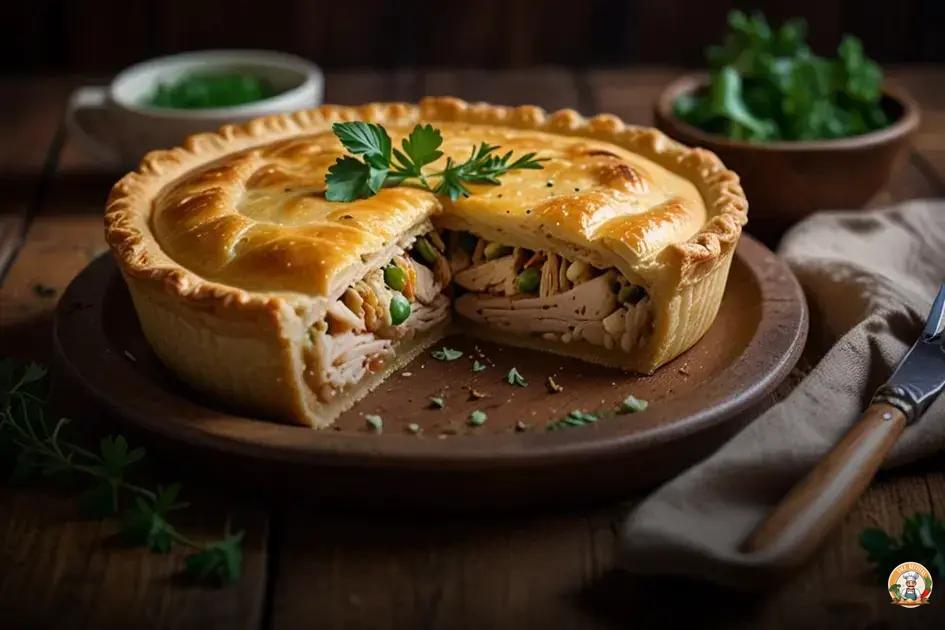 torta de frango de liquidificador fácil