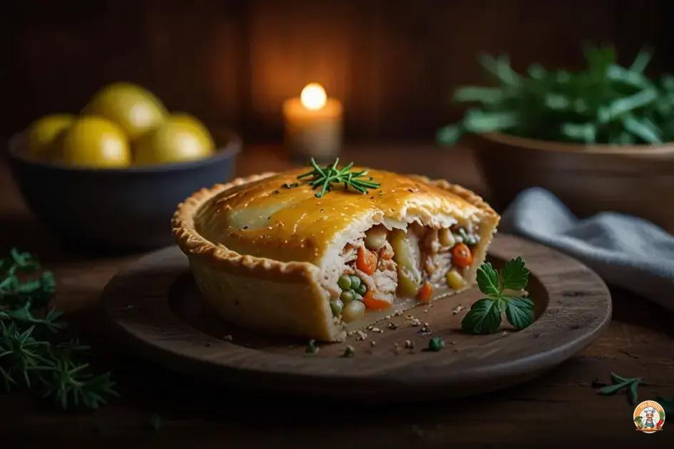 torta de frango low carb