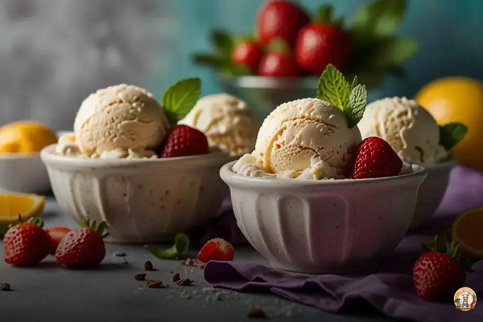 receita de sobremesa de sorvete caseiro