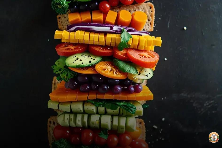 lanche vegetariano fácil e rápido