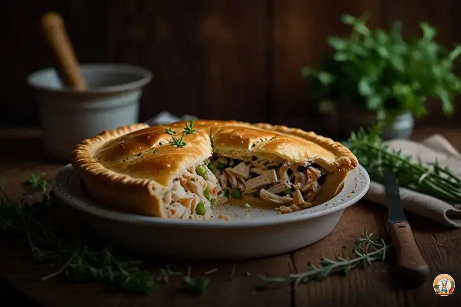 torta de frango de liquidificador rápida