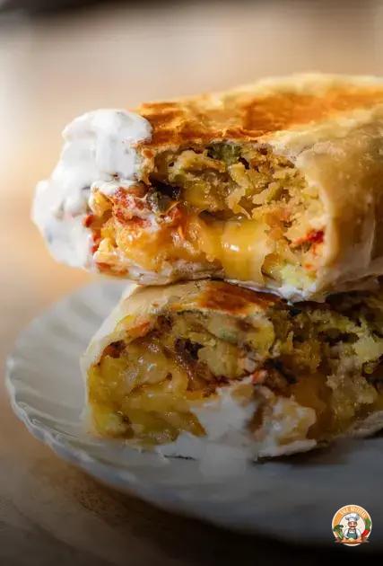 burritos de café da manhã