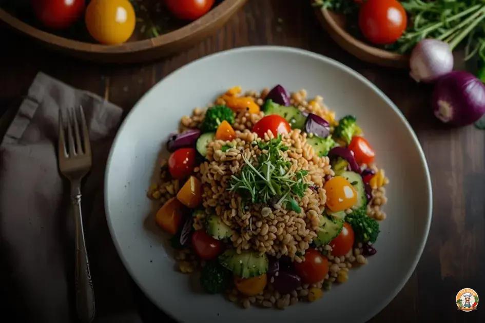 receita de prato principal vegano fácil