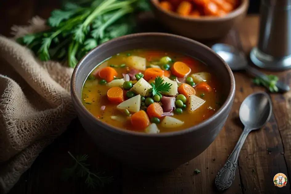 sopa de legumes saudável
